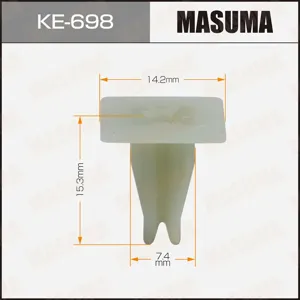 MASUMA KE698 Клипса (пластиковая крепежная деталь)