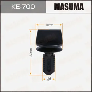 MASUMA KE700 Клипса пластиковая крепежная