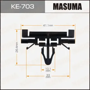 MASUMA KE703 Клипса пластиковая крепежная