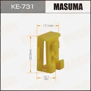 MASUMA KE731 Клипса (пластиковая крепежная деталь)