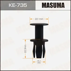 MASUMA KE735 Клипса (пластиковая крепежная деталь)