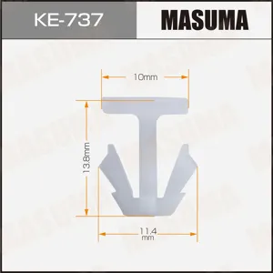 MASUMA KE737 Клипса (пластиковая крепежная деталь)