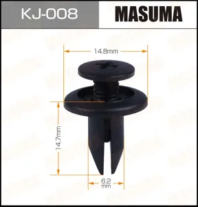 MASUMA KJ008 Клипса пластиковая крепежная