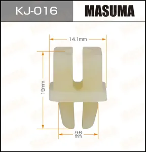 MASUMA KJ016 Клипса пластиковая крепежная