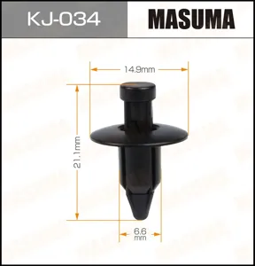 MASUMA KJ034 Клипса крепежная Toyota , Mitsubishi