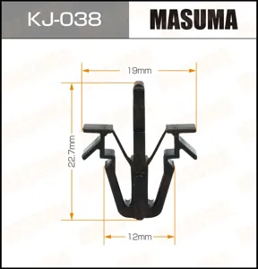 MASUMA KJ038 Клипса пластиковая крепежная