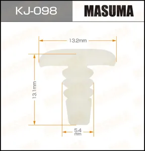 MASUMA KJ098 Клипса (пластиковая крепежная деталь)