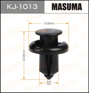 MASUMA KJ1013 Клипса крепления накладки порога нижняя
