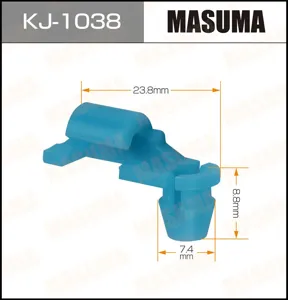 MASUMA KJ1038 Клипса автомобильная [упаковка 10 штук]