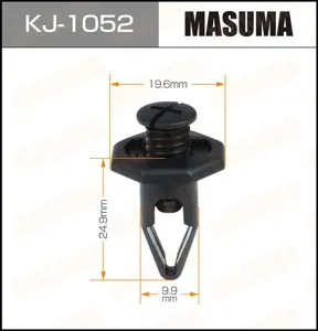 MASUMA KJ1052 Клипса автомобильная [упаковка 10 штук]