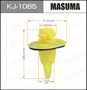 MASUMA KJ1085 Клипса (пластиковая крепежная деталь)