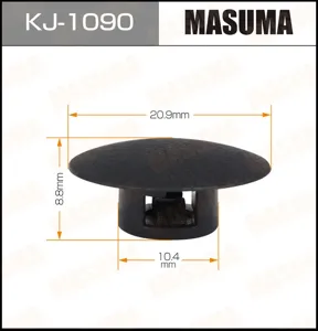 MASUMA KJ1090 Клипса (пластиковая крепежная деталь)