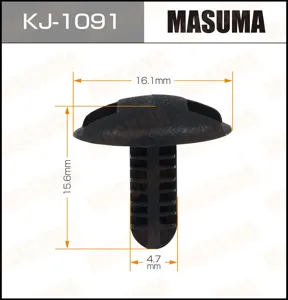 MASUMA KJ1091 Клипса (пластиковая крепежная деталь)