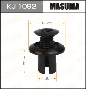 MASUMA KJ1092 Клипса (пластиковая крепежная деталь)