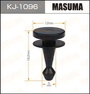 MASUMA KJ1096 Клипса (пластиковая крепежная деталь)
