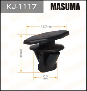 MASUMA KJ1117 Клипса (пластиковая крепежная деталь)