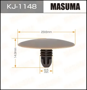 MASUMA KJ1148 Клипса (пластиковая крепежная деталь)