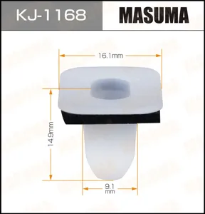 MASUMA KJ1168  ДЕРЖАТЕЛЬ КРЕПЛЕНИЯ СПОЙЛЕРА TOYOTA, .