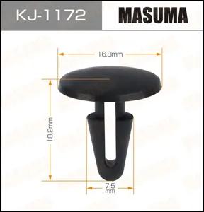 MASUMA KJ1172 Клипса (пластиковая крепежная деталь)