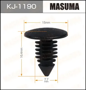 MASUMA KJ1190 Клипса (пластиковая крепежная деталь)