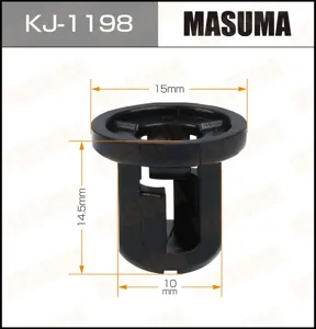 MASUMA KJ1198 Клипса (пластиковая крепежная деталь)