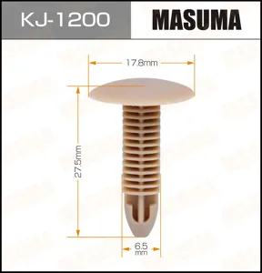 MASUMA KJ1200 Клипса (пластиковая крепежная деталь)