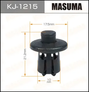MASUMA KJ1215 Клипса пластиковая крепежная
