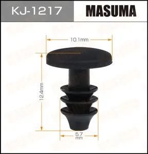 MASUMA KJ1217 Клипса (пластиковая крепежная деталь)