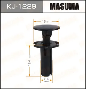 MASUMA KJ1229 Клипса колышек Toyota