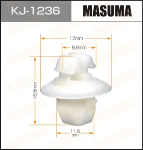 MASUMA KJ1236 Клипса (пластиковая крепежная деталь)
