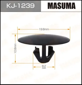 MASUMA KJ1239 Клипса (пластиковая крепежная деталь)
