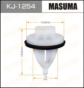 MASUMA KJ1254 Клипса (пластиковая крепежная деталь)