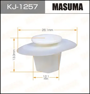 MASUMA KJ1257 Клипса (пластиковая крепежная деталь)