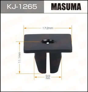 MASUMA KJ1265 Клипса (пластиковая крепежная деталь)