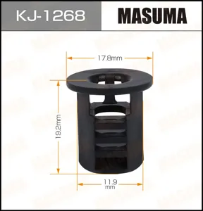 MASUMA KJ1268 Клипса (пластиковая крепежная деталь)