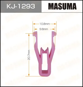 MASUMA KJ1293 Клипса (пластиковая крепежная деталь)