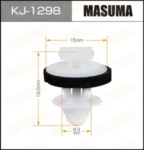 MASUMA KJ1298 Клипса (пластиковая крепежная деталь)