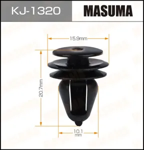 MASUMA KJ1320 Клипса (пластиковая крепежная деталь)