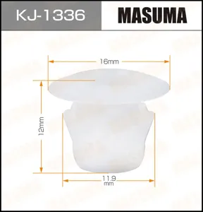 MASUMA KJ1336 Клипса обшивки багажника Toyota