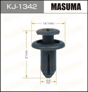 MASUMA KJ1342 Клипса пластиковая крепежная