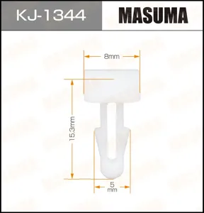 MASUMA KJ1344 Клипса (пластиковая крепежная деталь)