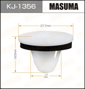 MASUMA KJ1356 Клипса (пластиковая крепежная деталь)