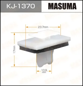 MASUMA KJ1370 Клипса (пластиковая крепежная деталь)