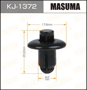 MASUMA KJ1372 Клипса пластиковая крепежная