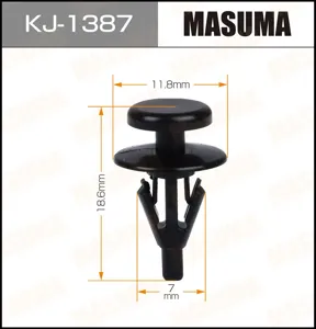 MASUMA KJ1387 Клипса (пластиковая крепежная деталь)