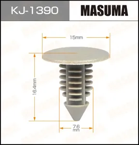 MASUMA KJ1390 Клипса (пластиковая крепежная деталь)
