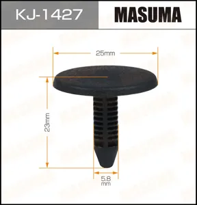 MASUMA KJ1427 Клипса (пластиковая крепежная деталь)