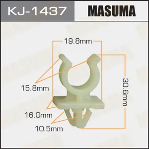 MASUMA KJ1437 Клипса (пластиковая крепежная деталь)