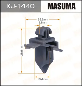 MASUMA KJ1440 Клипса (пластиковая крепежная деталь)