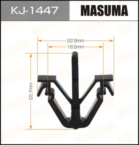 MASUMA KJ1447 Клипса (пластиковая крепежная деталь)
